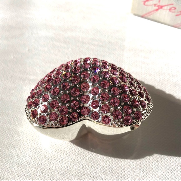 Heart Box Studded Stones Personalized valentine - Picture 5 of 10